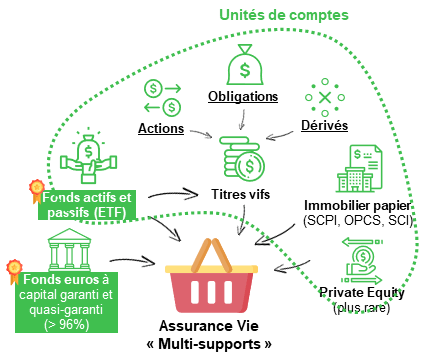 assurance vie multi-support